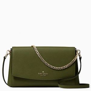 Kate Spade Crossbody Purse (Dark Green)